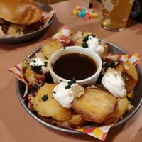 Roast potatoes at Chance & Counters in Birmingham