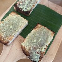 Vegan Garlic Bread (DO NOT BUY)  at Locco's Pizza Bar in Koh Phangan