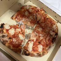 vegan margherita  at Locco's Pizza Bar in Koh Phangan