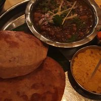 Chickpea curry at Dishoom in Manchester