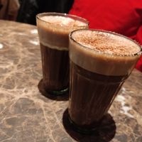 Chocolate chai at Dishoom in Manchester