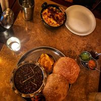 Chhole puri   at Dishoom in Manchester