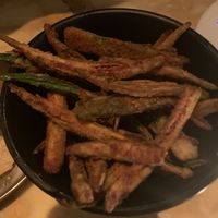 Okra fries  at Dishoom in Manchester