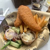 Vegan Fish & Chips  at Local in Maastricht