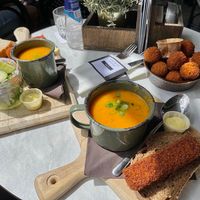 Vegan lunch and vegan dutch croquettes at Local in Maastricht