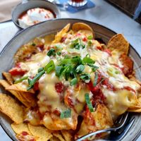 Vegan nachos - first sauce we got was not vegan at Local in Maastricht