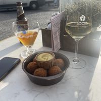 Vegan bitterballen  at Local in Maastricht