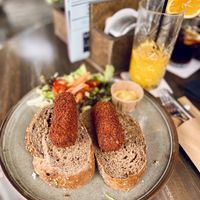 Vegan kroketten  at Local in Maastricht