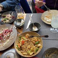 I forgot to take the beginning for the meal! at Giggling Squid in Brighton