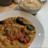 Curry at Kombinatas in Klaipeda