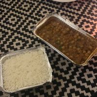 chana masala  at Mother India in Edinburgh