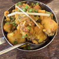 Aloo gobi  at Mother India in Edinburgh
