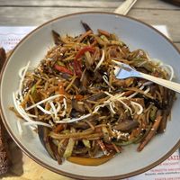 Wok tofu   at Ragazza in Punta Del Este