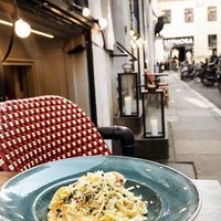 Pasta at Perbacco in Copenhagen