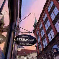 Outside of Perbacco at Perbacco in Copenhagen