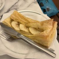 Apple pie  at Pastelaria Tupi in Porto