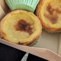 Pastel de natas at Pastelaria Tupi in Porto