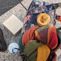 Pastel de nata at Pastelaria Tupi in Porto