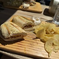 Vegan hot dog   at Pastelaria Tupi in Porto