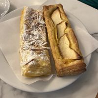 Almond and apple pastry   at Confeitaria Tupi in Porto