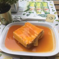 Franceshina Vegan at Pastelaria Tupi in Porto