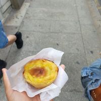 Pasteis de nata at Pastelaria Tupi in Porto