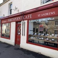   at North Point Cafe in St Andrews