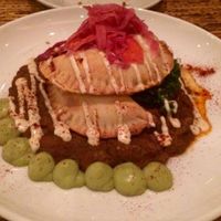 pumpkin empanada at Encuentro in Oakland