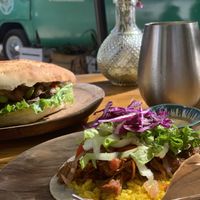 Sandwich and Taco at Liefs in Tulum