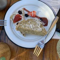 Banana cake  at Liefs in Tulum