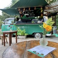 Cute spot right on the road to the beach  at Liefs in Tulum