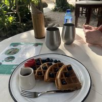Another day - sweet breakfast. Tasty but can’t be compared to BLT 🥪   at Liefs in Tulum