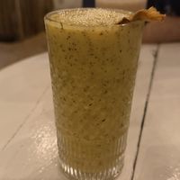 tropical smoothie 💚  at Liefs in Tulum