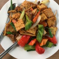 Phad kee mao at Kaosamai in Seattle