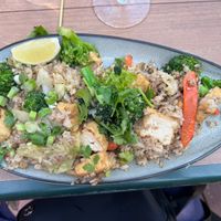 Fried rice   at Kaosamai in Seattle