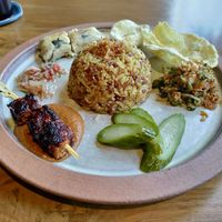 Nasi campur at Tanaman in Seminyak