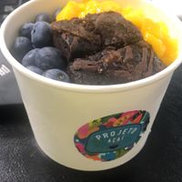 Vegan brownie acai   at Projeto Acai in Dubai