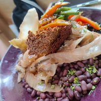 Assiette Macrobiotique at Prana Restaurant in Lyon