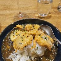 Japanese curry at Prana Restaurant in Lyon