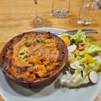 The lasagna- this was so good  at Prana Restaurant in Lyon