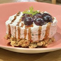 “Cheesecake” savory  at Prana Restaurant in Lyon