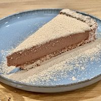 Chocolate Tart  at Prana Restaurant in Lyon