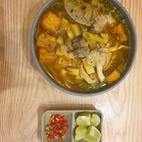 Hue Noodles, quite spicy at Ngoc Tho in Ho Chi Minh City