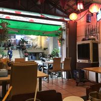 Inside of the restaurant opposite the ‘Prague Hotel’ at Ngoc Tho in Ho Chi Minh City