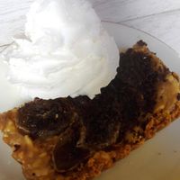 Bananoffee cake - OH LORD one of the best cakes I've ever tasted at Farm2Table - Davidshall in Malmo