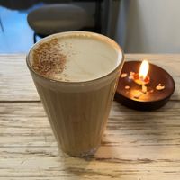 Chai latte  at Farm2Table - Davidshall in Malmo