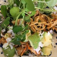 Noodle salad   at Farm2Table - Davidshall in Malmo