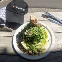 Season salad at Farm2Table - Davidshall in Malmo
