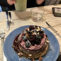 Vegan pancake   at Farm2Table - Davidshall in Malmo