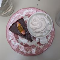 Chocolate cake at Farm2Table - Davidshall in Malmo